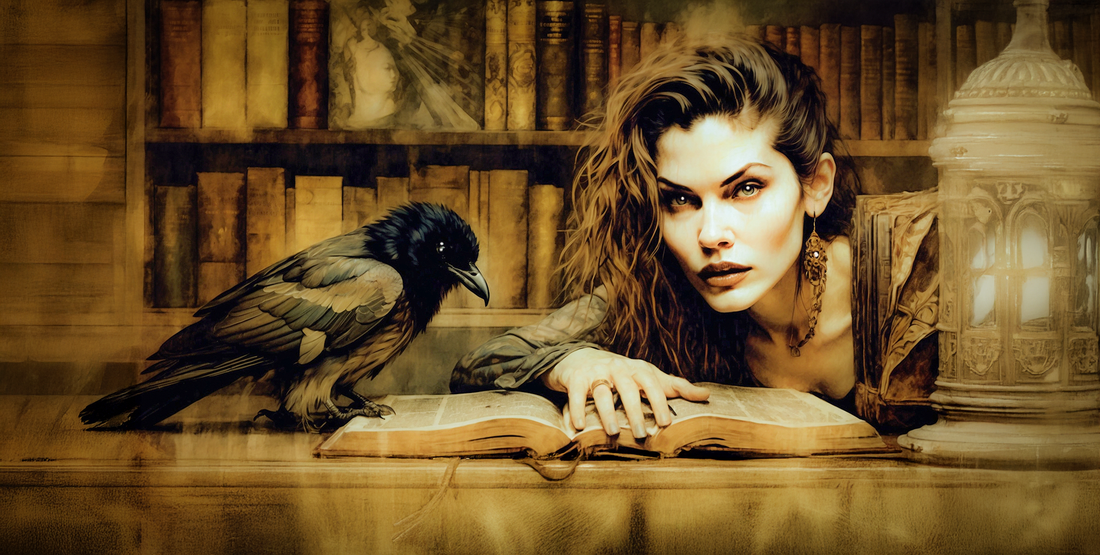 The Whispering Shelves: From Alexandria's Dream to Reading in my Garden